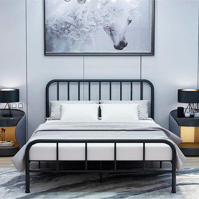 Односпальная кровать самого последнего размера гостиной машинной плиты металла современного дизайна 2022 стальная