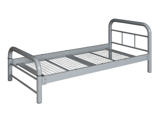 Напудрите покрывая поверхностную односпальную кровать металла L1900*W900