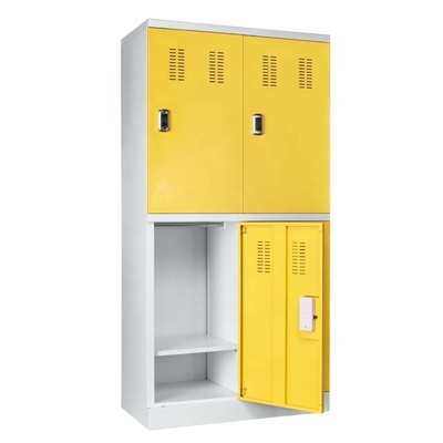 Шкаф шкафчика для хранения металла холоднокатаной стали KD водоустойчивый
