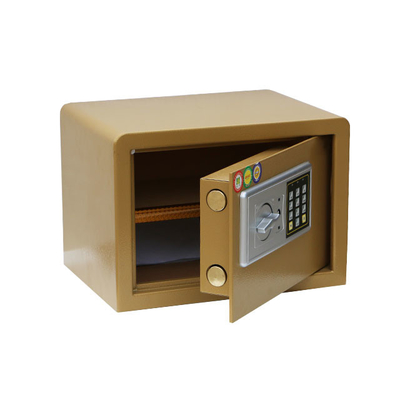 Коробка умных стальных денег сейфа безопасностью коробки цифров безопасных огнеупорных домашних безопасная