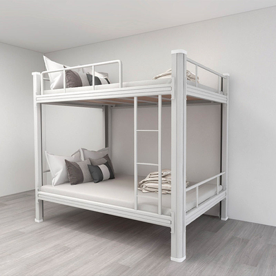 Поставка фабрики двухъярусной кровати кровати просторной квартиры короля Размера Металла Рамки Взрослого двуспальной кровати стальная