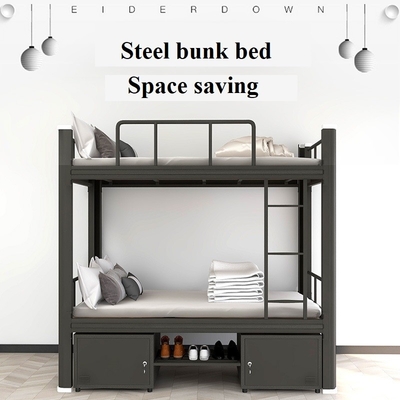 Двуспальная кровать рамки металла с качеством дешевой цены шкафа и тюфяка хорошим