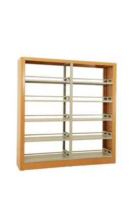 Knock-down Metal Book Display Shelf Metal Locker Book Shelving Iron Shelf White Powder Coated Steel Bookcase Kids Steel Bookcase