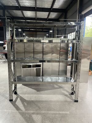 Industrial Metal Shelves Heavy Duty Steel Storage Racks Adjustable Shelving Units Designed for Warehouse and Commercial